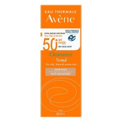 Zdjęcie produktu - #0 AVENE Cleanance koloryzujący SPF50+ Bardzo wysoka ochrona przeciwsłoneczna, 50ml