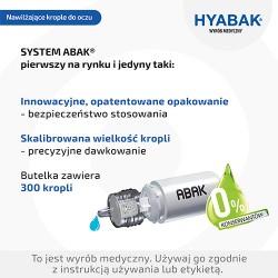 Zdjęcie produktu - #4 Hyabak Nawilżające krople dla podrażnionych oczu, 10 ml