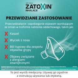 Zdjęcie produktu - #3 Zatoxin Inhalacje Roztw&oacute;r do inhalacji, 10 fiolek x 3ml