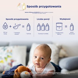 Zdjęcie produktu - #2 Zestaw Bebilon Profutura Duobiotik 2 Mleko następne dla niemowląt po 6. miesiącu, 4x 800 g