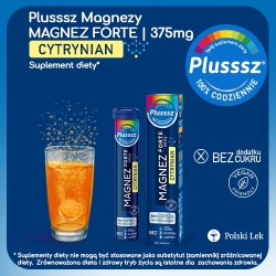 Zdjęcie produktu - #0 Plusssz Magnez Forte Cytrynian, 24 tab.mus.