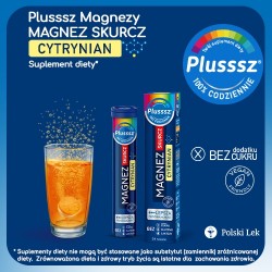 Zdjęcie produktu - #0 Plusssz Magnez Skurcz Cytrynian, 24 tab. mus.
