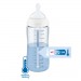 Zdjęcie produktu - #1 NUK Anti-Colic Butelka z wskaźnikiem temperatury 0-6m turkusowa, 300ml