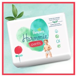 Zdjęcie produktu - #4 PAMPERS Harmonie Pants 6 Pieluchomajtki rozmiar 6, 18 sztuk
