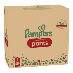 Zdjęcie produktu - #5 PAMPERS Premium Care Pieluchomajtki dla dzieci rozmiar 3, 144 szt.