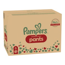 Zdjęcie produktu - #5 Pampers Premium Care Pants - pieluchomajtki dla dzieci rozmiar 6, 93 szt.