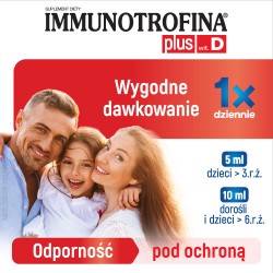Zdjęcie produktu - #3 Immunotrofina Plus witamina D płyn, 180ml
