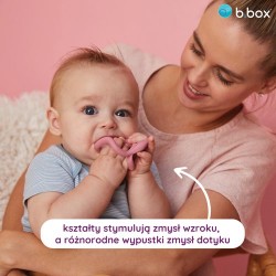 Zdjęcie produktu - #3 B.BOX Gryzak lisek r&oacute;ż 3m+, 1szt	