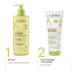 #3 – A-DERMA EXOMEGA CONTROL Krem emolient - zmiękczający, 200ml