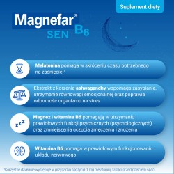 Zdjęcie produktu - #2 Magnefar B6 Sen, 30 tabletek