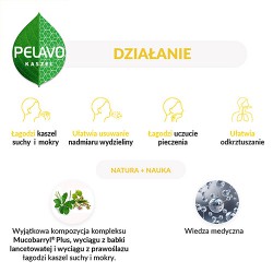 Zdjęcie produktu - #0 Pelavo kaszel suchy i mokry syrop, 175ml