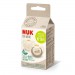 Zdjęcie produktu - #0 NUK FOR NATURE Smoczek uspokajający lateksowy 18-36m beżowy, 2 sztuki	