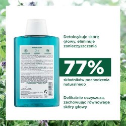 Zdjęcie produktu - #1 KLORANE Szampon z organiczną miętą, 200ml
