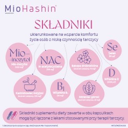 Zdjęcie produktu - #1 MIOHASHIN 60kaps. MIO + 30kaps. HASHIN