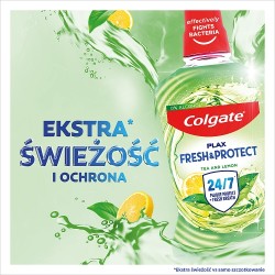 Zdjęcie produktu - #1 Colgate Plax Tea & Lemon Płyn do płukania jamy ustnej, 500 ml