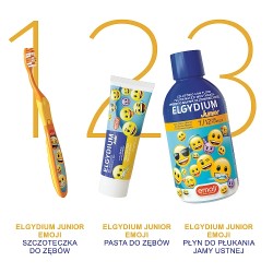 Zdjęcie produktu - #3 ELGYDIUM EMOJI JUNIOR szczoteczka do zęb&oacute;w dla dzieci w wieku 7-12 lat
