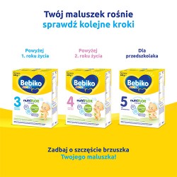 Zdjęcie produktu - #3 Bebiko 2 NUTRIflor Expert Mleko następne dla niemowląt powyżej 6. miesiąca życia, 600g