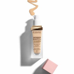 Zdjęcie produktu - #6 EVELINE Wonder Match Lumi Podkład rozświetlający 10 Vanilla Warm 30 ml