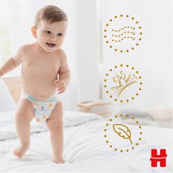 #0 – HUGGIES Pieluchomajtki Elite Soft rozmiar 4 (9-14kg), 38szt.