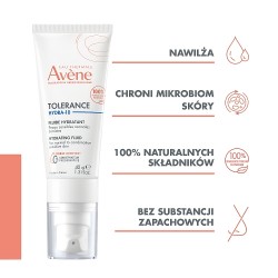 Zdjęcie produktu - #0 AVENE TOLERANCE Hydra-10 Fluide Hydratant, 40ml