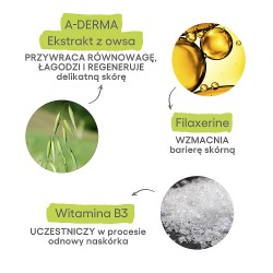 Zdjęcie produktu - #1 A-DERMA Exomega Control Mleczko, 400ml