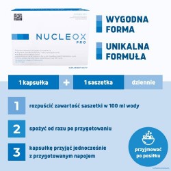 Zdjęcie produktu - #3 NUCLEOX Pro, 30 saszetek + 30 kapsułek