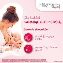 Zdjęcie produktu - #1 Milanella Complex Zn, 30 kaps. - formuła dla kobiet karmiących piersią