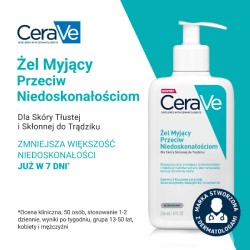 Zdjęcie produktu - #0 CeraVe Żel myjący przeciw niedoskonałościom, 236 ml
