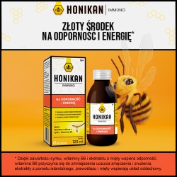 Zdjęcie produktu - #0 HONIKAN IMMUNO Na odporność i energię Syrop, 120ml