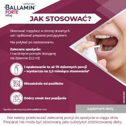 Zdjęcie produktu - #4 BALLAMIN FORTE Witamina B12 500&micro;g, 15ml