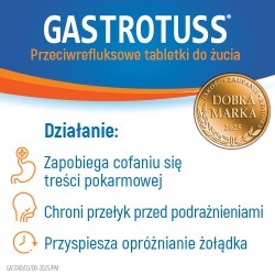 Zdjęcie produktu - #4 Gastrotuss, 24 tabletki do żucia