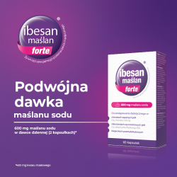 Zdjęcie produktu - #0 Ibesan maślan forte, 60kaps.