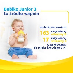 Zdjęcie produktu - #4 Zestaw Bebiko Junior 3 NUTRIflor Expert Odżywcza formuła na bazie mleka dla dzieci powyżej 1. roku życia, 4x600g