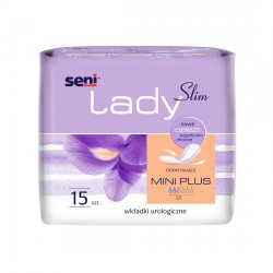 Zdjęcie produktu - #2 SENI LADY SLIM MINI PLUS Wkładki urologiczne dla kobiet, 15 szt.
