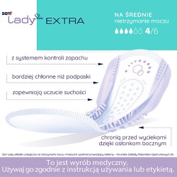 Zdjęcie produktu - #0 SENI LADY SLIM EXTRA Wkładki urologiczne dla kobiet, 15 szt.
