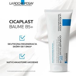 Zdjęcie produktu - #0 La Roche-Posay Cicaplast Baume B5+ Silnie regenerujący balsam kojący do twarzy i ciała, 40 ml