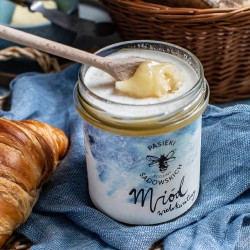 Zdjęcie produktu - #0 PASIEKI RODZINY SADOWSKICH Mi&oacute;d wielokwiatowy, 450g
