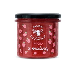 Zdjęcie produktu - #3 PASIEKI RODZINY SADOWSKICH Zestaw Mi&oacute;d z maliną, 430g + Mi&oacute;d z cytryną, 430g + Mi&oacute;d z truskawką, 430g