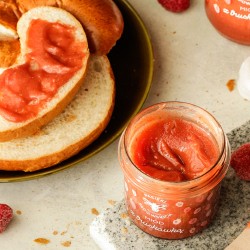 Zdjęcie produktu - #4 PASIEKI RODZINY SADOWSKICH Zestaw Mi&oacute;d z maliną, 430g + Mi&oacute;d z cytryną, 430g + Mi&oacute;d z truskawką, 430g