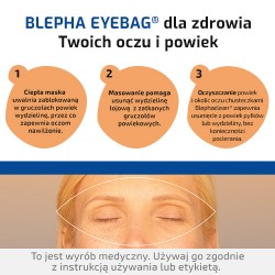 Zdjęcie produktu - #6 Blepha Eyebag Rozgrzewająca maska na oczy, 1 szt. - przynosi ulgę suchym, zmęczonym i bolącym oczom