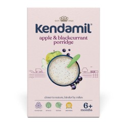 Zdjęcie produktu - #0 Kendamil Mleczna kaszka z czarną porzeczką i jabłkiem, 150 g 
