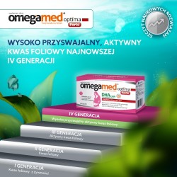 Zdjęcie produktu - #3 Omegamed Optima Forte, 60 kaps. - suplement diety dla kobiet w ciąży i matek karmiących