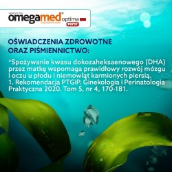 Zdjęcie produktu - #5 Omegamed Optima Forte, 60 kaps. - suplement diety dla kobiet w ciąży i matek karmiących