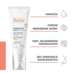 Zdjęcie produktu - #0 AVENE TOLERANCE Hydra 10 Krem nawilżający, 40ml
