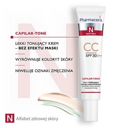 Zdjęcie produktu - #3 PHARMACERIS N CAPILAR-TONE Krem tonujący CC SPF30, 40ml