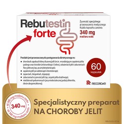 Zdjęcie produktu - #0 Rebutestin Forte, 60kaps.