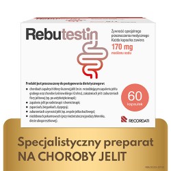 Zdjęcie produktu - #0 Rebutestin Maślan Sodu 170 mg, 60 kaps.