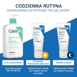 Zdjęcie produktu - #3 CeraVe Nawilżający krem do twarzy SPF50, 52 ml
