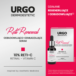Zdjęcie produktu - #0 URGO DERMOESTETIC RetiRenewal Serum odbudowująco-odmładzające 10% RETI-C, 30ml