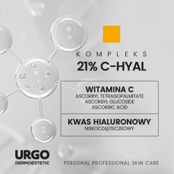 Zdjęcie produktu - #2 URGO DERMOESTETIC C-Vitalize Serum rewitalizująco-rozświetlające 21% C-HYAL, 30ml